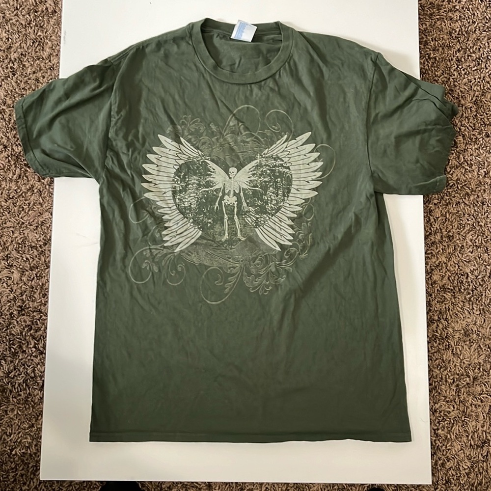 Y2K green t shirt